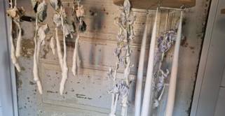 Traditionell ljusstöpning med klosterörter på Krapperup